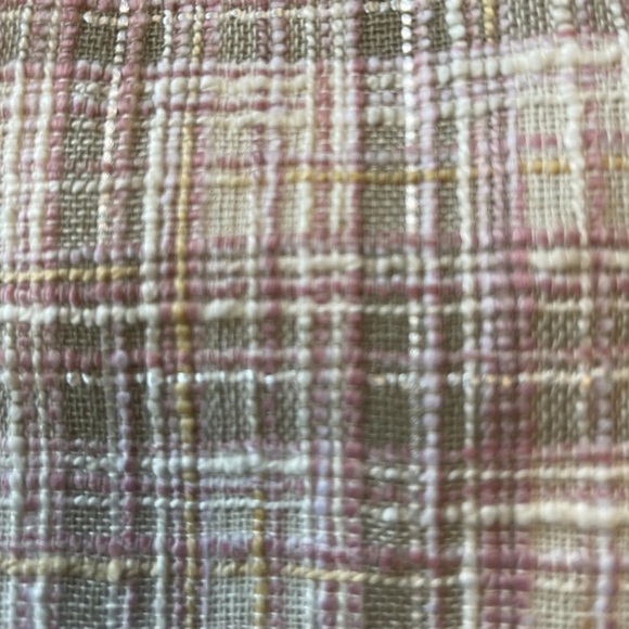 Lands’End Plaid Pastel Colors Jacket Size 8 - Picture 3 of 5
